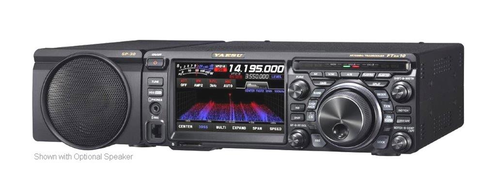 Yaesu FTDX-10 Yaesu FTDX10 Compact HF/50 MHz 100W SDR Transceivers