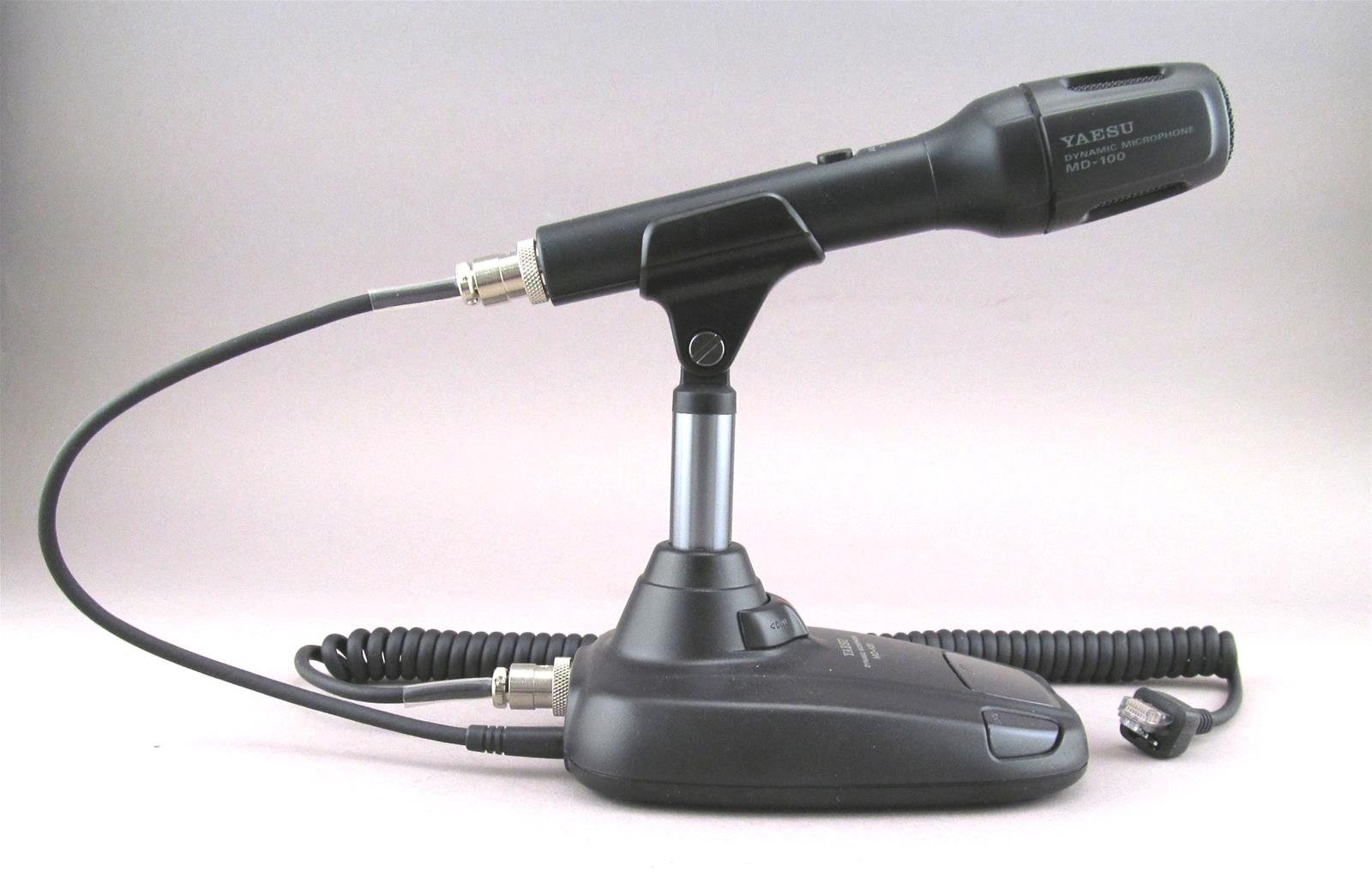 Yaesu MD-100A8X Yaesu MD-100A8X Dynamic Desk Microphones | DX