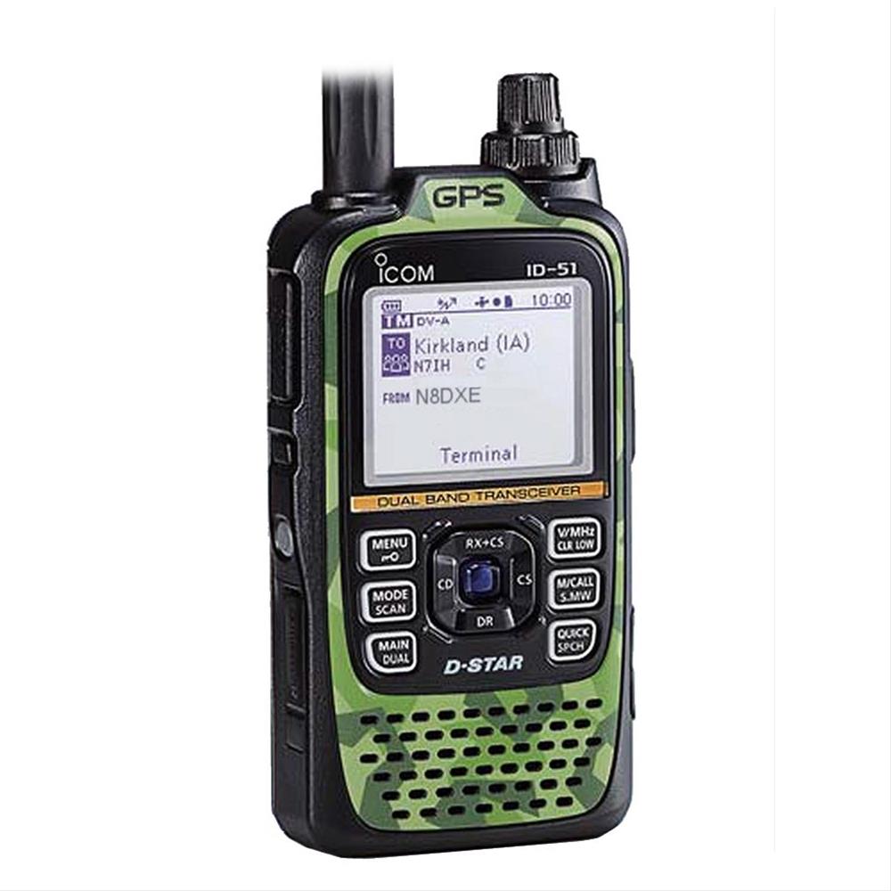 ICOM ID-51A-PLUS2 GREEN ICOM ID-51A-PLUS2 Handheld Transceivers