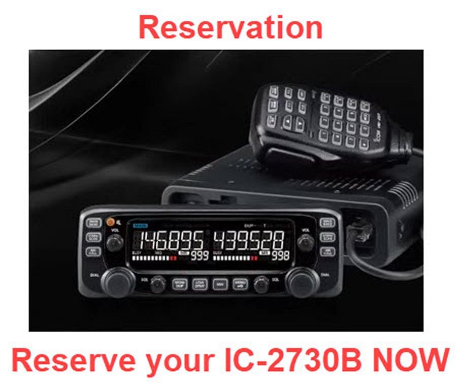 ICOM IC-2730B Icom IC-2730B Black Edition Dual Band VHF/UHF