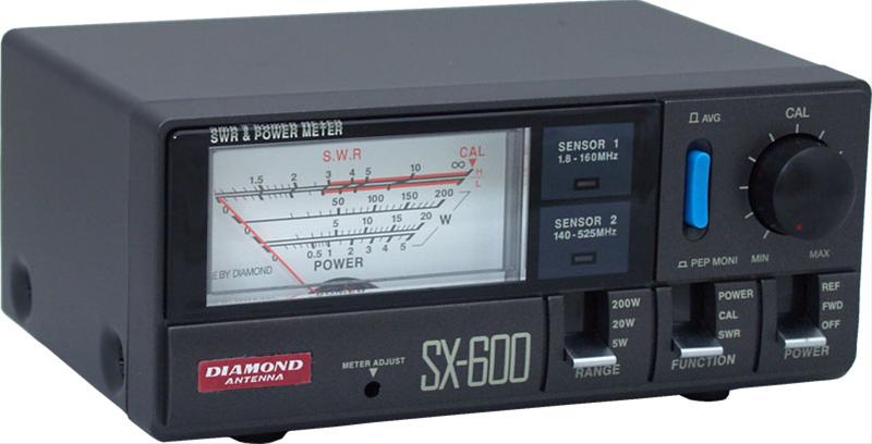 Diamond Antenna SX600 Diamond Antenna SX600 Dual Power Meters | DX