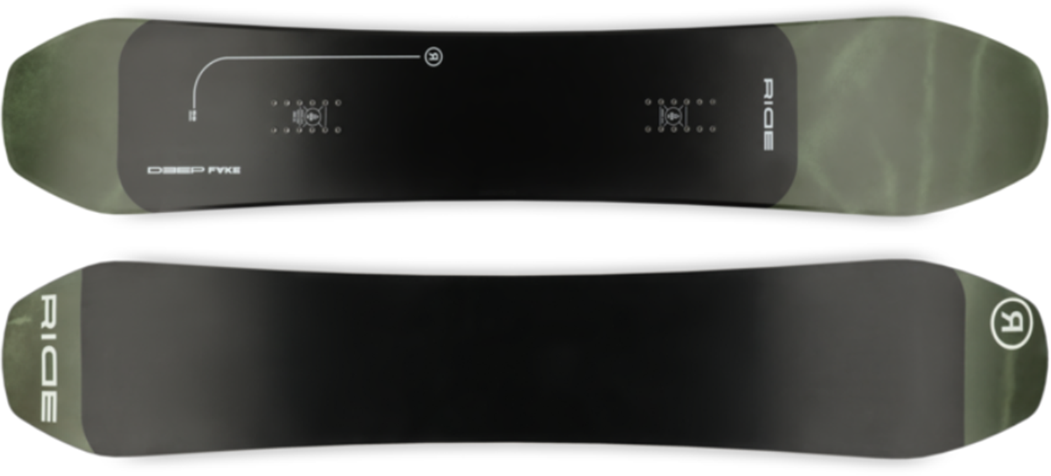 Field Tested - 2025 Ride Deep Fake Snowboard Review | evo