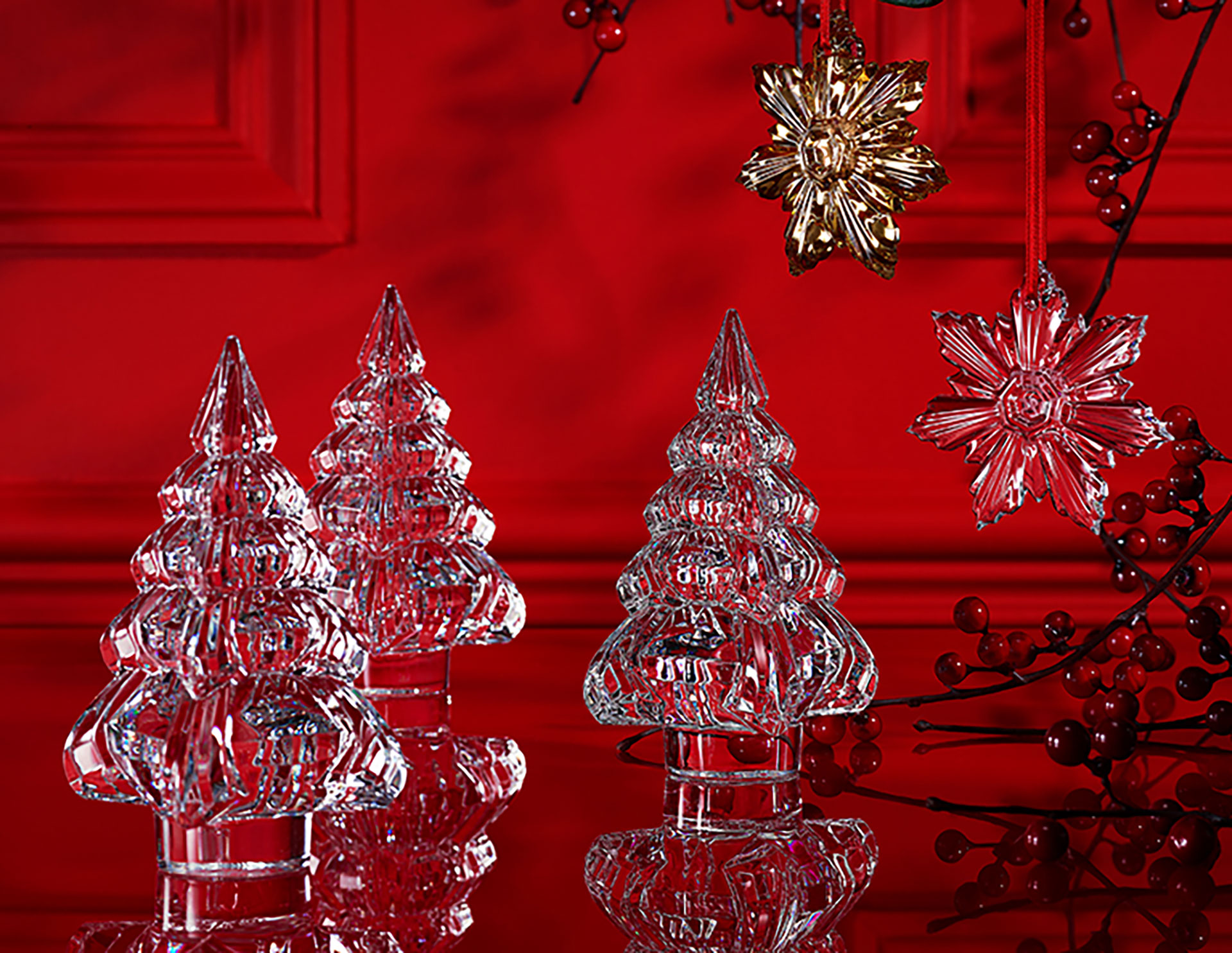 冬の季節にクリスタルの煌めきを。バカラが2025年ホリデーコレクション