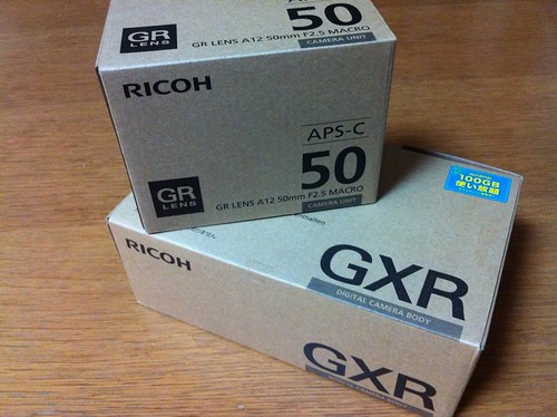 RICOH GXR & GR LENS A12 50mm F2.5 MACROを購入。 - オーシャン