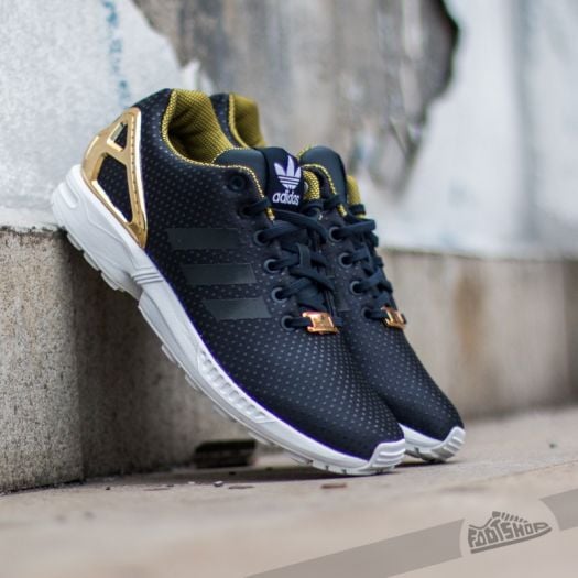 Women's shoes adidas ZX FLUX W Legink/ Legink/ Gold Metal (S81610