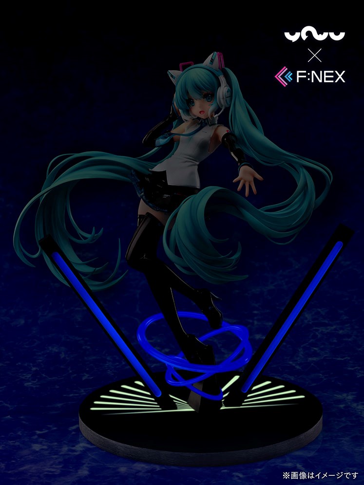 初音ミク 猫耳ヘッドフォンVer. 1/7スケールフィギュア』が ホビーEC