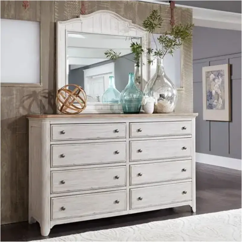 652-br31 Liberty Furniture Farmhouse Reimagined 8 Drawer Dresser