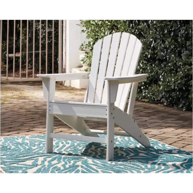 P011-898 Ashley Furniture Adirondack Chair (white)