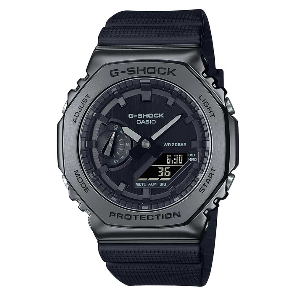 G-Shock Men METAL Black Analog/Digital Watch SKU-ID G1371 | Helios