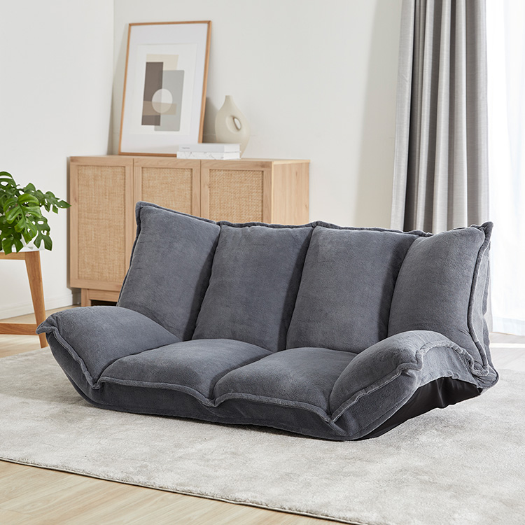 幅116～] 2人掛け 肉厚フロアソファ リクライニング | 【公式】LOWYA