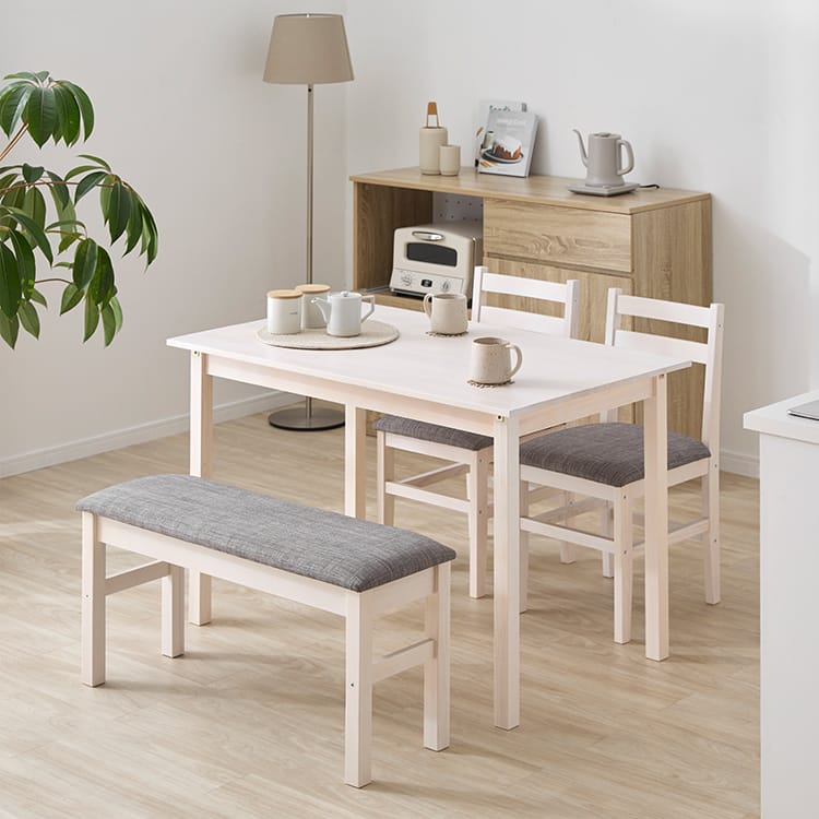 4人掛けダイニングテーブルセット 天然木 | 【公式】LOWYA(ロウヤ