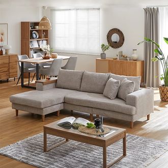 3人掛けカウチソファ カバーリング仕様 洗える [幅241] | 【公式