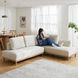 3～4人掛けカウチソファ 2点/3点セット | 【公式】LOWYA(ロウヤ) 家具