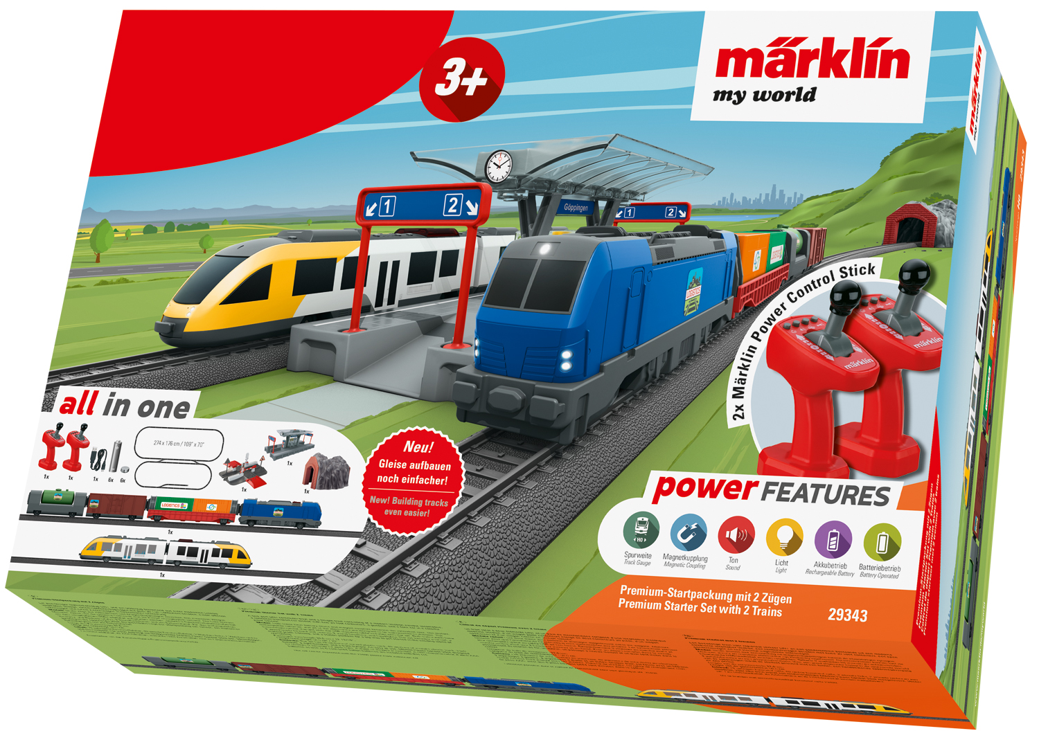 Märklin my world – Premium Starter Set with 2 Trains | Maerklin US