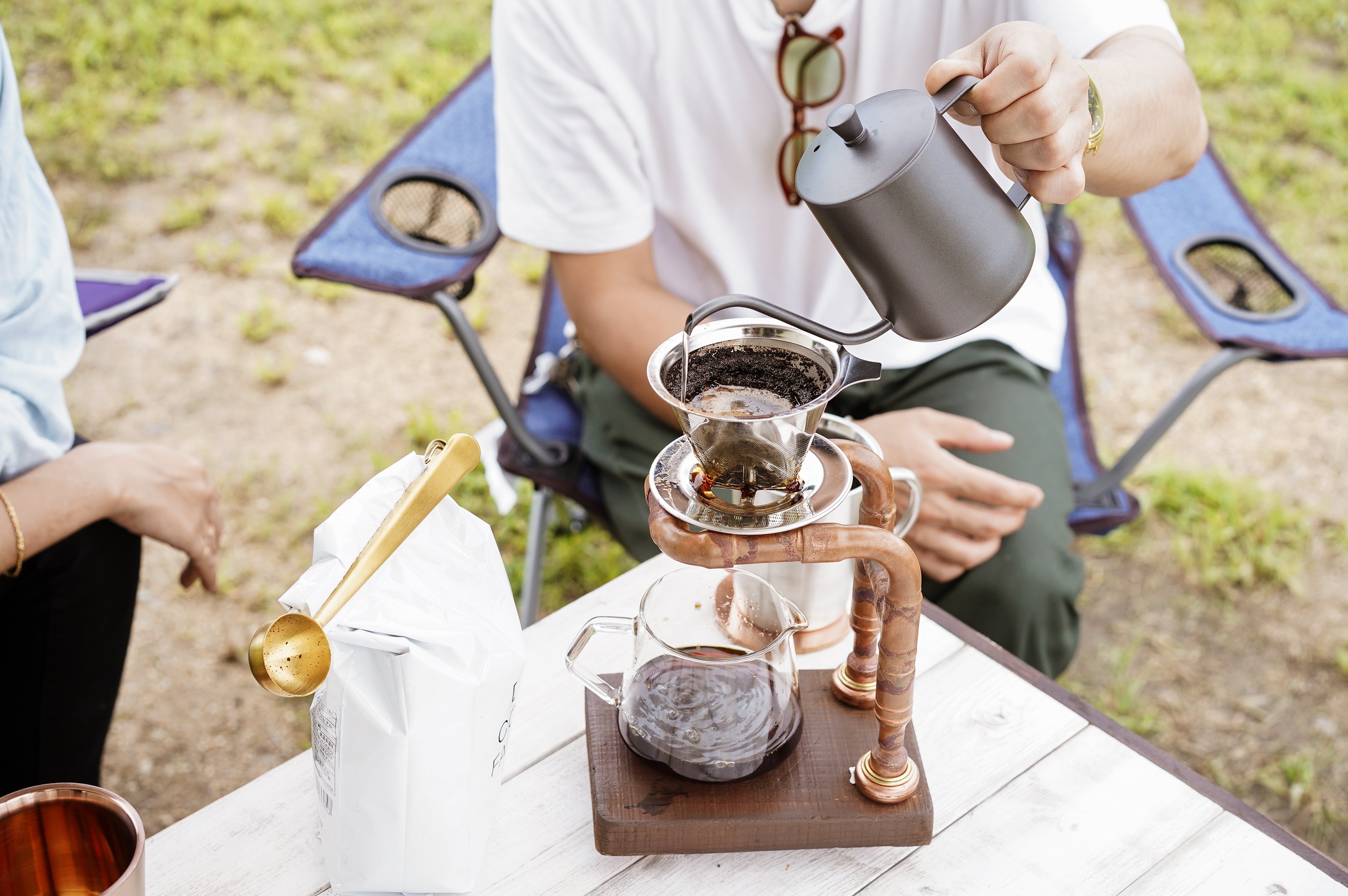 希少な日本国内工場製 銅×ロウ付けで作る『Cuivre』コーヒードリップ