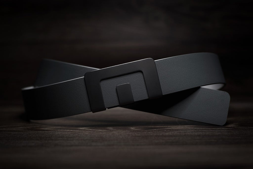 ベルトがお腹に合わせる】穴なしで体形年齢関係なし。一生使える