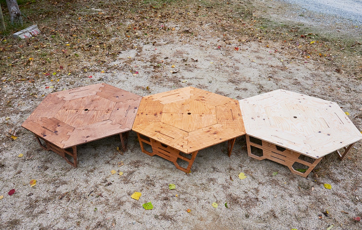 多用途で大人の時間も演出できる ヘキサテーブル が登場!!｜マクアケ