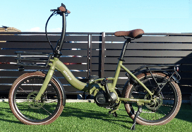 おしゃれで乗りやすく装備の詰まった折りたたみ電動アシスト自転車