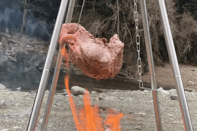 BBQ大国 ドイツ発：刺すだけで楽しい＆マルチに役立つ！くねくねBBQ