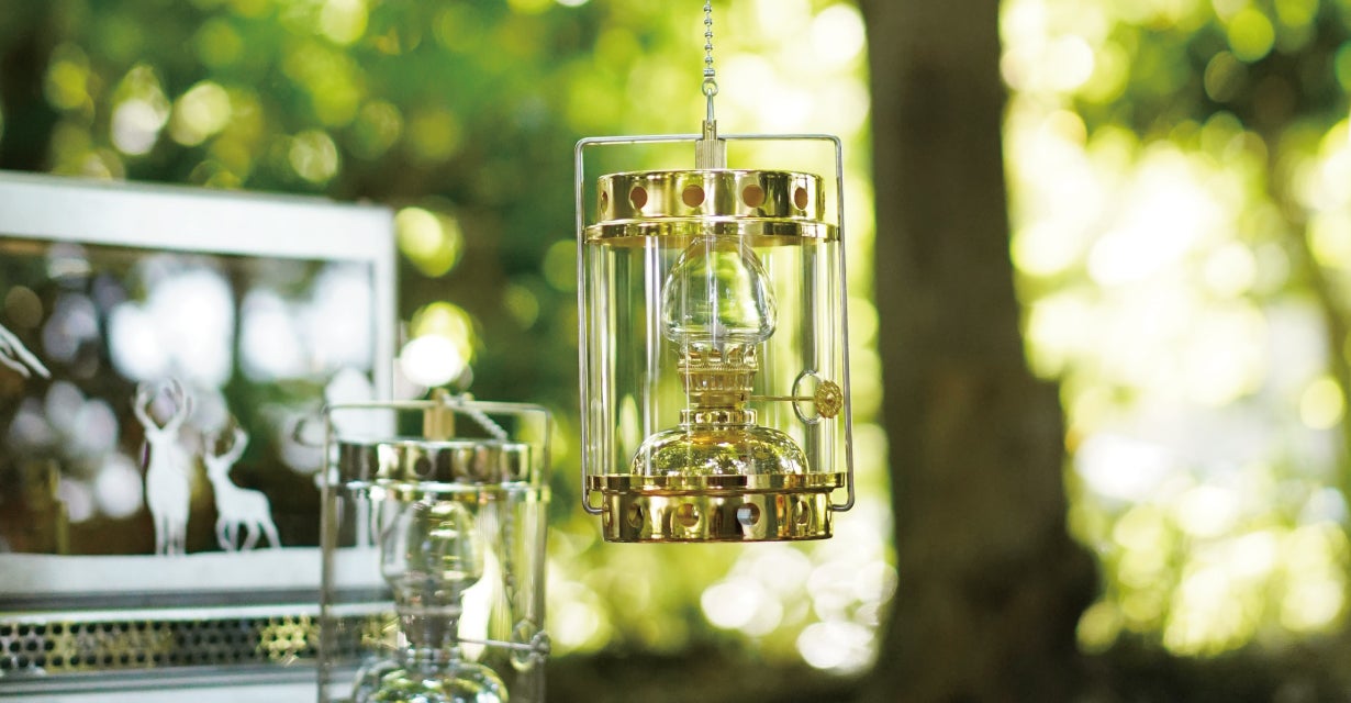 オイルランタンなのに風に強い！インテリアにも最適「ミラージュ