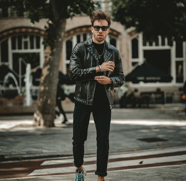 一生の革ジャン！ターコイズ・山羊革ライダースジャケット！｜マクアケ