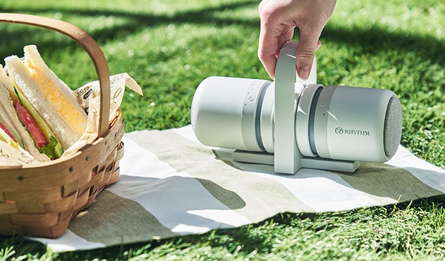 どこでも持ち運べる防水ポータブルシアタースピーカー MAGSPEAKER DUO