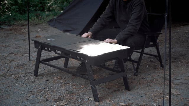 キャンプが一変する格好良さ。誰もが憧れるオールブラックのスライド式