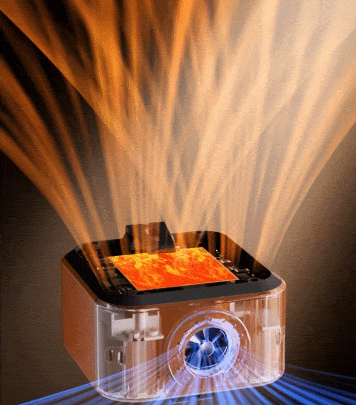 交換式バッテリー＆太陽光充電対応。アウトドアで大活躍の超大風量