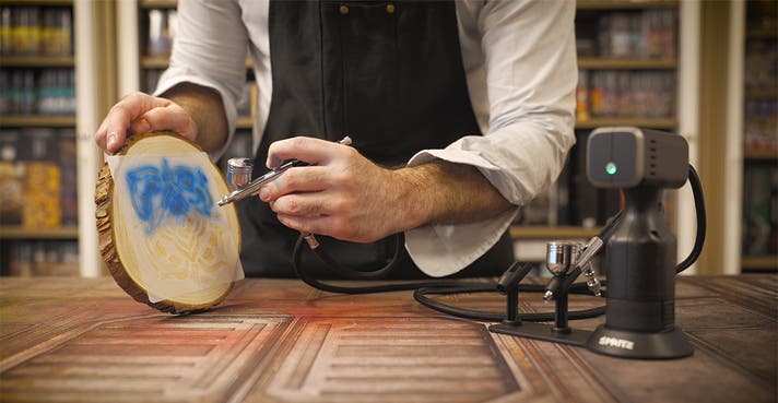 塗装の手間ゼロへ！5秒色替え＆スプレーガン兼エアブラシであなたの