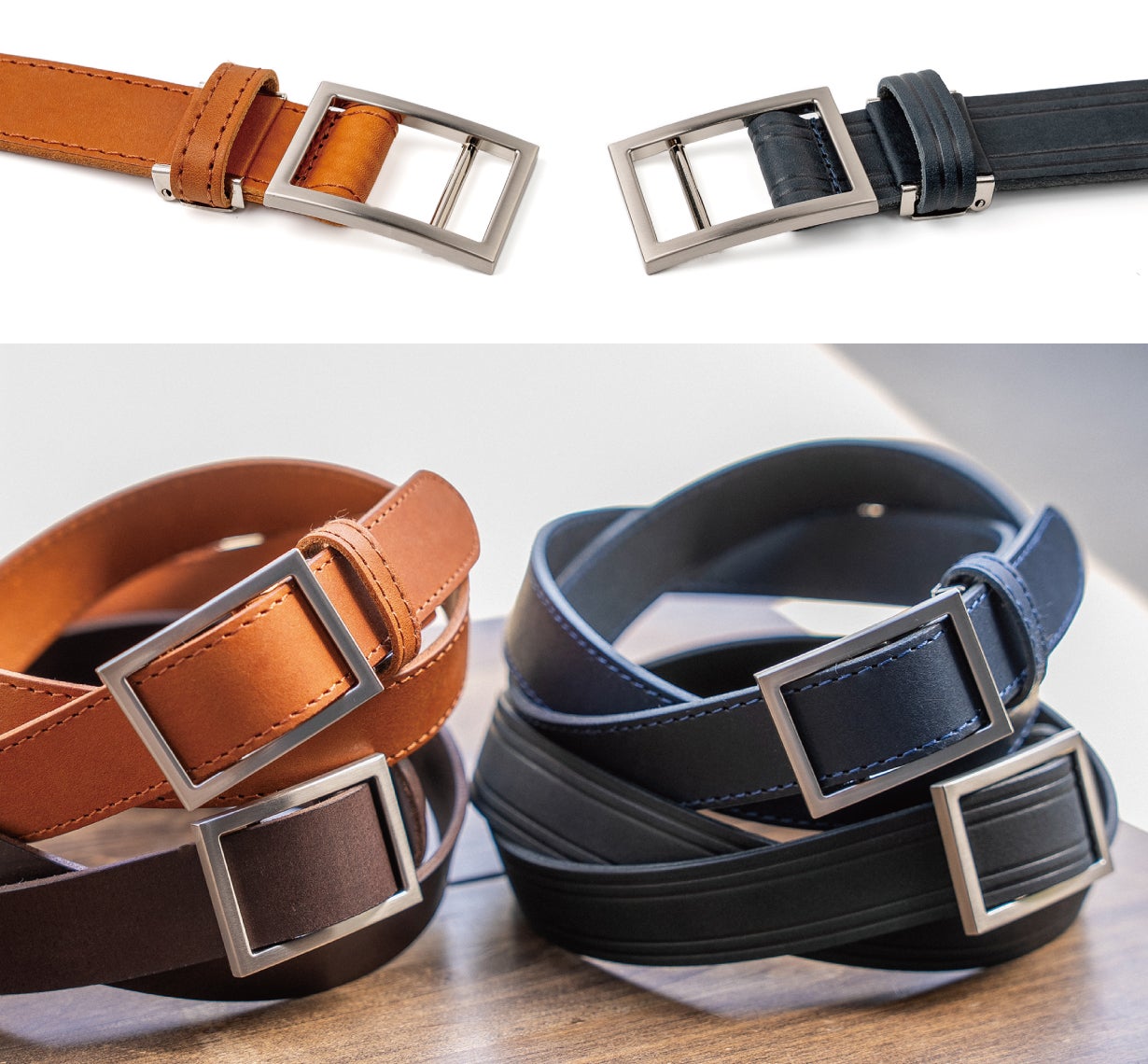 どこでも止まる・調整が自由自在！超絶快適フィット「スライド式レザー