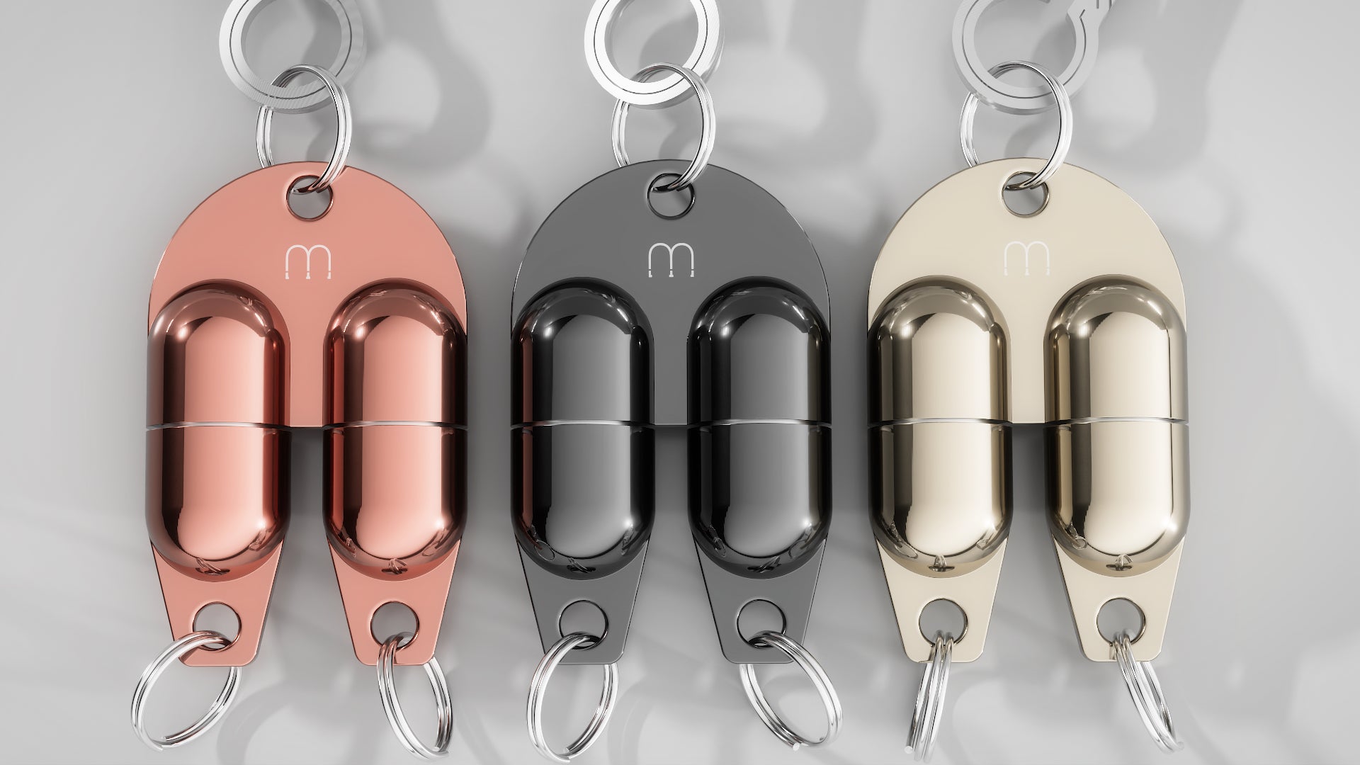 鍵の紛失ゼロへ】磁力で強力ホールド＆瞬間リリース！鍵や小物のつけ