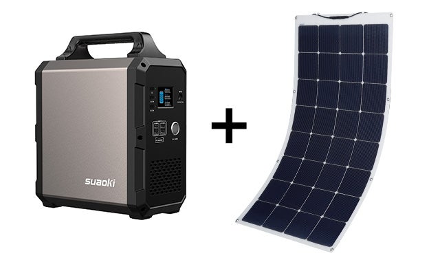 suaoki 150W ソーラーパネル TPS-FLX-DF150 : suaoki ソーラー