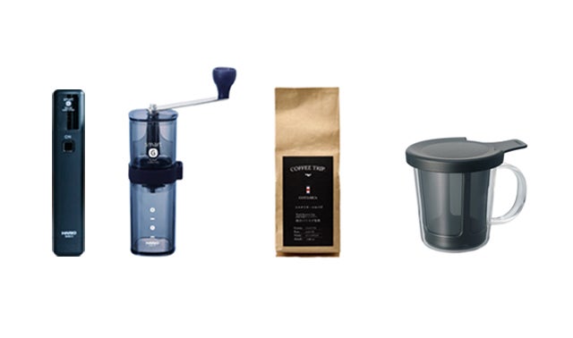 挽きたての香りとコーヒーを持ち運ぶ。HARIO電動ハンディーコーヒー