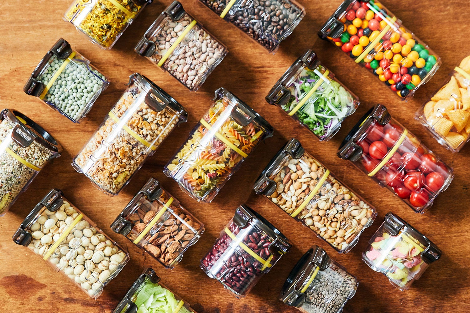 5段階に大きさを変える密閉容器「PUZZLE LOCK」はタッパーの革命だ