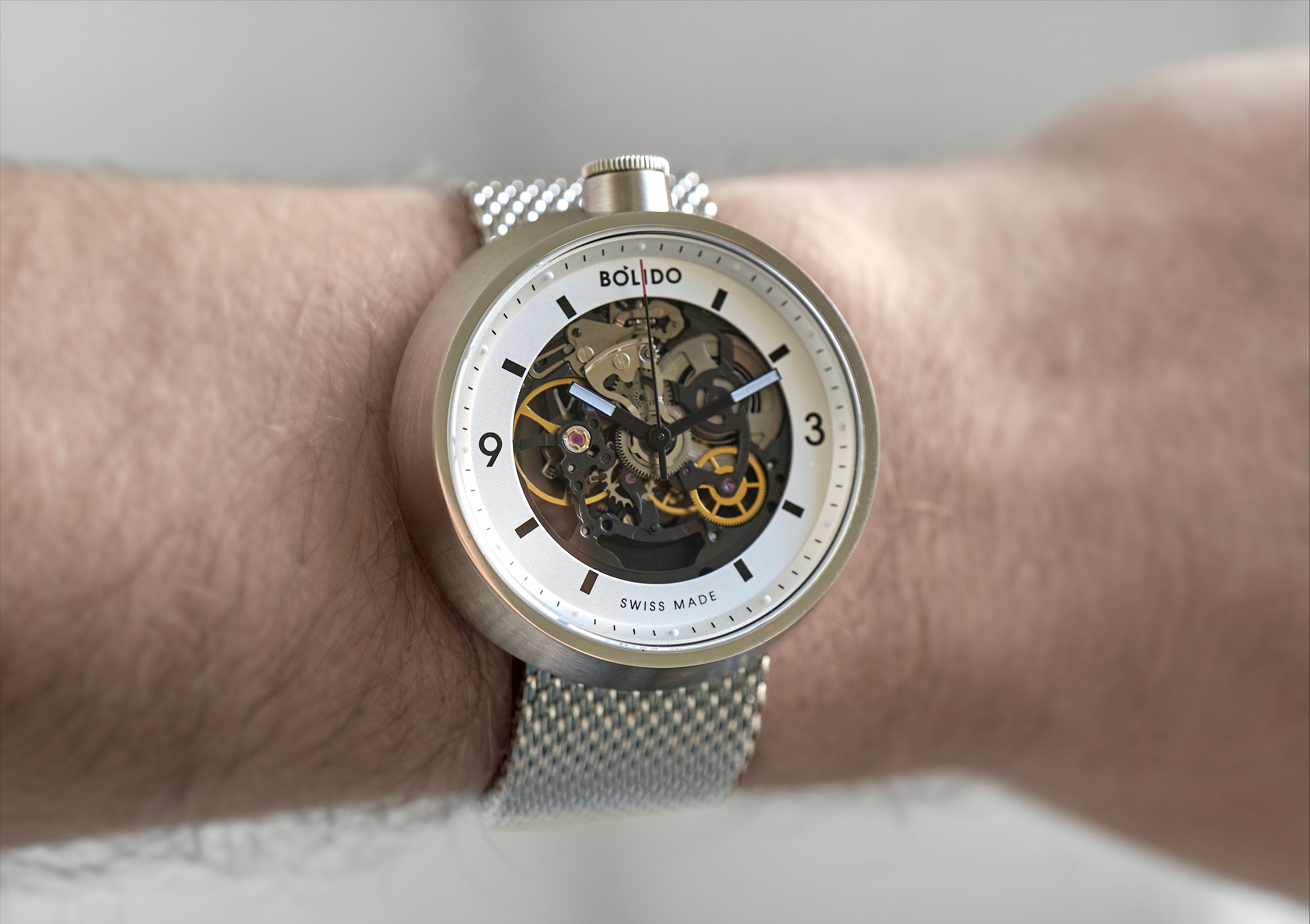 BOLIDO Special Edition～スイス製機械式自動巻腕時計｜マクアケ