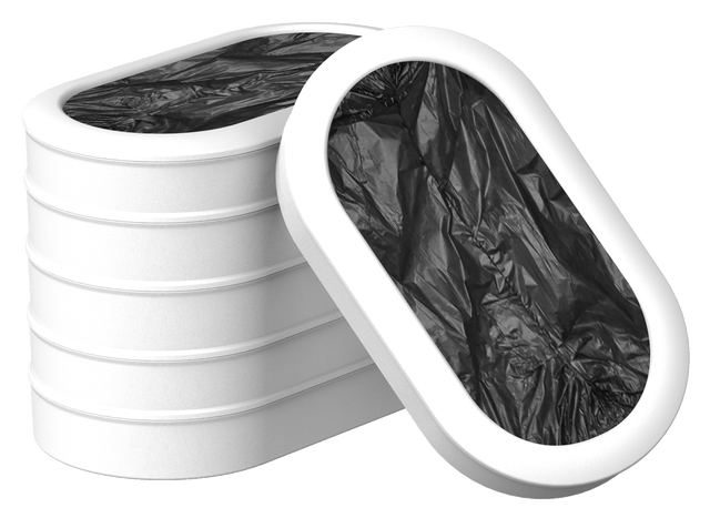 ゴミ捨て全自動時代！！最薄20cm自動密閉・交換式ゴミ箱townew【T3