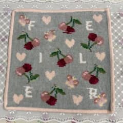 FEILER フェイラー タオルハンカチ キープスマイリングチェリー B品