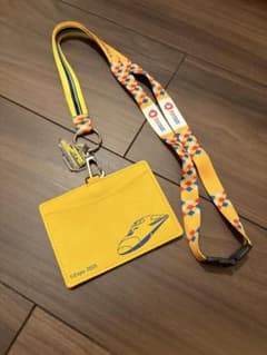 万博 2025 パスケース付きネックストラップドクターイエロー - メルカリ