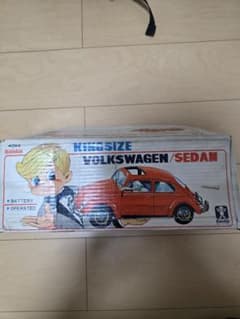 バンダイ ブリキ 電動【フォルクスワーゲン】動作品 萬代屋 - メルカリ