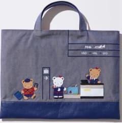 JAL国際線就航70周年】ファミリア JALオリジナル デニムバッグ - メルカリ