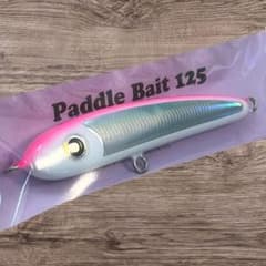 新品】ローカルスタンダード パドルベイト125 ピンクホワイト 希少