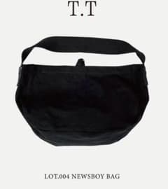 T.T newsboybag LOT.004 サイズ大 Black taiga - メルカリ