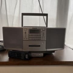ソニーラジカセ MD CD カセットテープ ジャンク品 - メルカリ