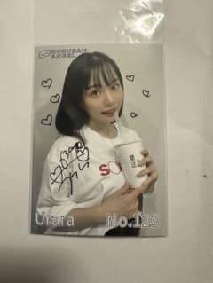 ロクサンエンジェル 花音うらら 直筆サイン入りブロマイド 写真