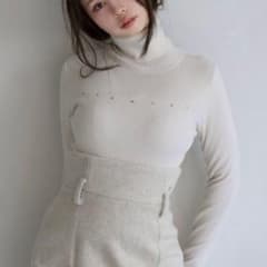 ANDMARY Mary turtle knit tops - メルカリ