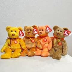 入手困難】Tyぬいぐる ビーニーベイビーズ マスターカード社4体セット