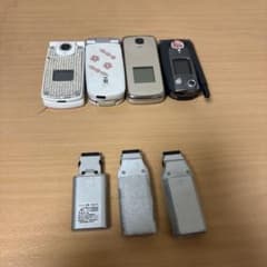 ジャンク品】ガラケー 4台セット まとめ売り（部品取り・コレクション