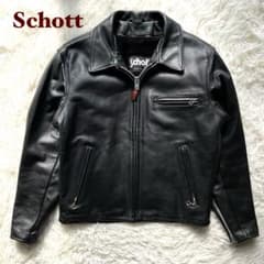美品✨schott 642 レザージャケット シングルライダース USA製 40
