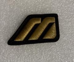 ☆希少☆ 3D時代信義 ミズノビックMミズノプロ グラブ用 ラベル刺繍 ②