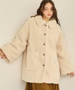 olun loose 2way boa coat/ルーズ2wayボアコート - メルカリ